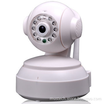 0.3 Megapixel Indoor WiFi p2p for Security Surveillance IP Camera with TF-card Slot